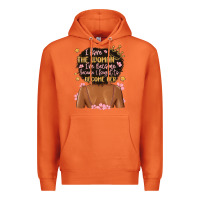 Carrot i love the woman i've become because i fought to b Premium Hoodie - MaliasSmallBusiness