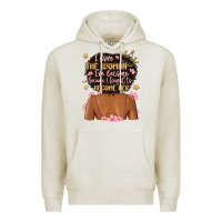Oatmeal Heather i love the woman i've become because i fought to b Premium Hoodie - MaliasSmallBusiness