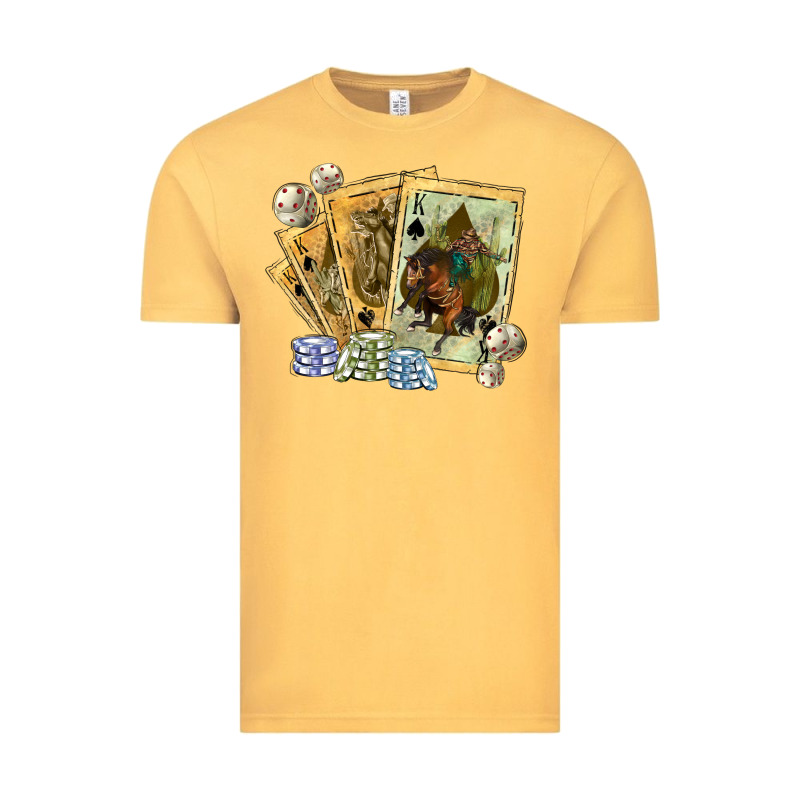 Western Rodeo Playing Cards Tbw Vintage Tee by texasbilliewilder | Teevron