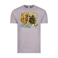Vintage Zinc western rodeo playing cards tbw Vintage Tee - texasbilliewilder