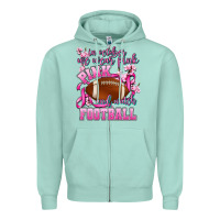 Seafoam in october we wear pink and watch football Zipper Hoodie - AdoDesignShop