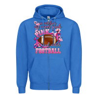 True Royal in october we wear pink and watch football Zipper Hoodie - AdoDesignShop