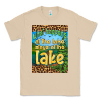 Mushroom what happens at the lake stays at the lake air freshener Classic Tee - HRA Design Shop