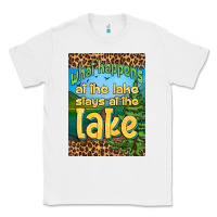 White what happens at the lake stays at the lake air freshener Classic Tee - HRA Design Shop