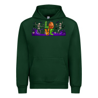 Forest Green love halloween  libbey glass Urban Hoodie - BundleAndBundleShop