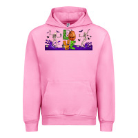 Fuchsia Pink love halloween  libbey glass Urban Hoodie - BundleAndBundleShop