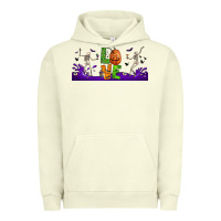 Pigment Pistachio love halloween  libbey glass Urban Hoodie - BundleAndBundleShop