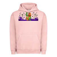 Pigment Salmon love halloween  libbey glass Urban Hoodie - BundleAndBundleShop