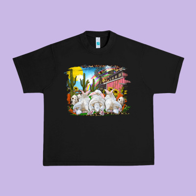 Urban Heavy Tee easter farm with bunnies