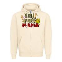 Sandshell ballpark mama Zipper Hoodie - JahusDesignShop