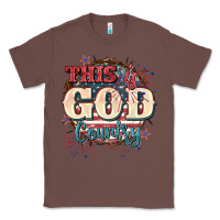 Chestnut This is god country 4th of july Classic Tee - CowGirlArtShop