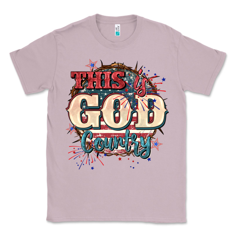 This Is God Country 4th Of July Classic Tee by CowGirlArtShop | Teevron