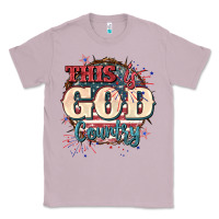 Lilac This is god country 4th of july Classic Tee - CowGirlArtShop