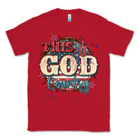 Red This is god country 4th of july Classic Tee - CowGirlArtShop