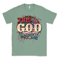 Sage This is god country 4th of july Classic Tee - CowGirlArtShop
