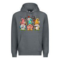 Rock crafter gnomies Premium Hoodie - NancyCooperArtShop