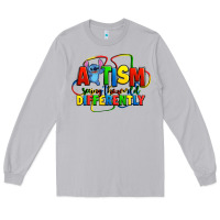 Moon Dust autism stitch seeing the world differently Long Sleeve Tee - Zillion Design Studio