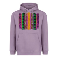 Lavender mardi gras western brush stroke Heavyweight Hoodie - Artiststas