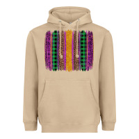 Mushroom mardi gras western brush stroke Heavyweight Hoodie - Artiststas
