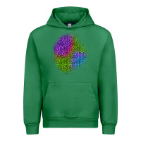 Emerald halloween leopard patch 2 Urban Hoodie - BundleAndBundleShop