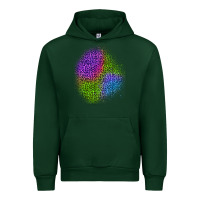 Forest Green halloween leopard patch 2 Urban Hoodie - BundleAndBundleShop