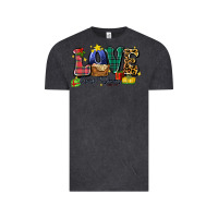 Vintage Black love came down luke 2 11 Vintage Tee - Zillion Design Studio