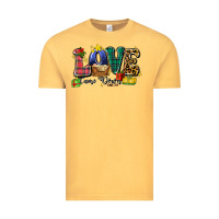 Vintage Mustard love came down luke 2 11 Vintage Tee - Zillion Design Studio