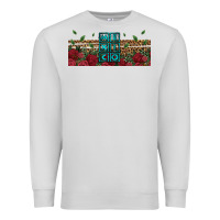 Dove Grey mexico with roses Premium Sweatshirt - Jasminsmagicworld
