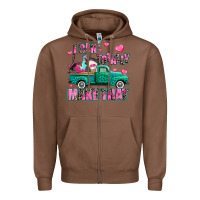 Chestnut i can totally make that Zipper Hoodie - AdoDesignShop