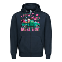 Navy i can totally make that Zipper Hoodie - AdoDesignShop
