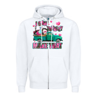 White i can totally make that Zipper Hoodie - AdoDesignShop