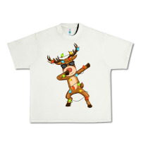 Pistachio dabbing deer Urban Heavy Tee - Zillion Design Studio