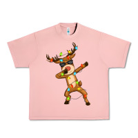 Salmon dabbing deer Urban Heavy Tee - Zillion Design Studio