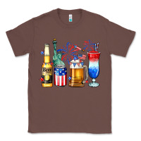 Chestnut 4th of July American drinks Classic Tee - Neo Western
