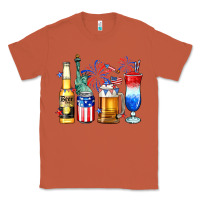 Copper 4th of July American drinks Classic Tee - Neo Western