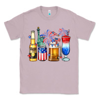 Lilac 4th of July American drinks Classic Tee - Neo Western