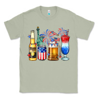 Matcha 4th of July American drinks Classic Tee - Neo Western