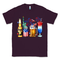 Plum 4th of July American drinks Classic Tee - Neo Western