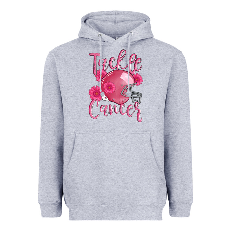 Tackle Cancer Helmet Heavyweight Hoodie by AdoDesignShop | Teevron
