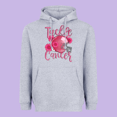 Tackle Cancer Helmet Heavyweight Hoodie Designed By Adodesignshop