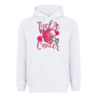 White tackle cancer helmet Heavyweight Hoodie - AdoDesignShop