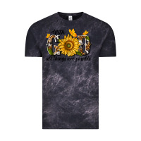 Cloud Black with god all things are possible Vintage Tee - texasbilliewilder