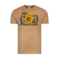 Vintage Camel with god all things are possible Vintage Tee - texasbilliewilder
