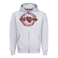 Heather Grey strong important mom beautiful worthy loved Zipper Hoodie - JahusDesignShop