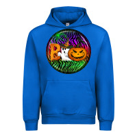 Cobalt halloween round earrings 3 Urban Hoodie - BundleAndBundleShop