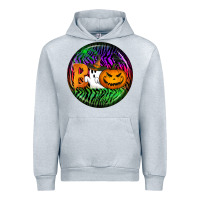 Heather Grey halloween round earrings 3 Urban Hoodie - BundleAndBundleShop