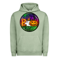 Pigment Oil Green halloween round earrings 3 Urban Hoodie - BundleAndBundleShop