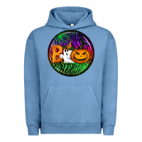 Pigment Pebble Blue halloween round earrings 3 Urban Hoodie - BundleAndBundleShop
