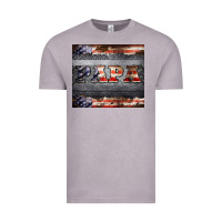 Vintage Zinc papa metal and american flag tumbler Vintage Tee - BarkalooDesign