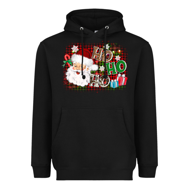 Ho Ho Ho Santa Heavyweight Hoodie by AdoDesignShop | Teevron